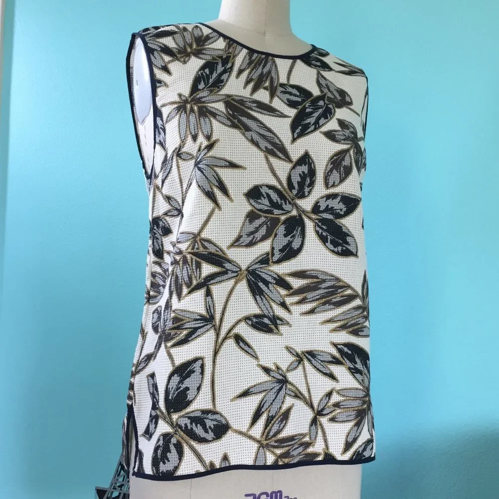 J. Crew Sleeveless Cotton Top  (NEW) - Picture 5 of 10